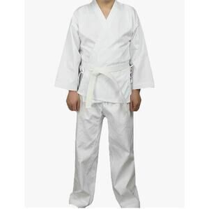 Martial Arts Aikido Student Karate Suit Uniform Costume without Belt  45"-49"